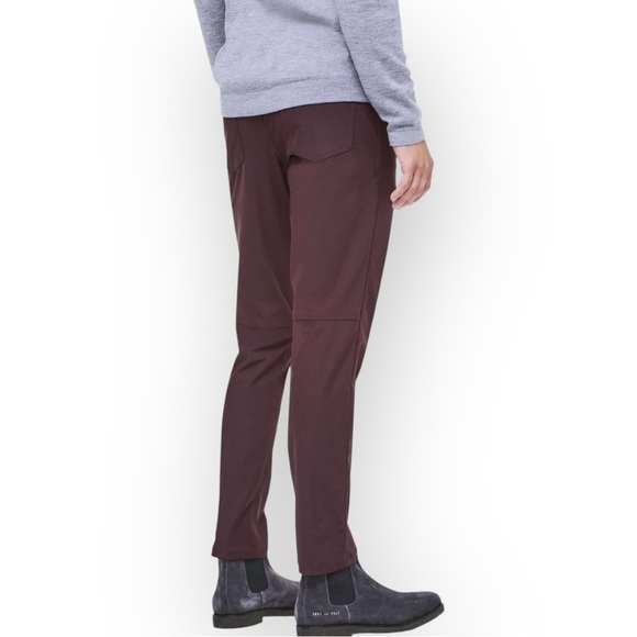 Lululemon ABC Pant Classic *32" in Black Plum 34 - Picture 2 of 8